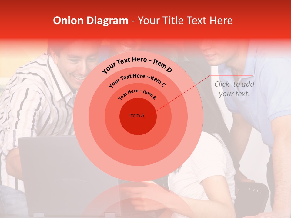 Communication Humorou Management PowerPoint Template