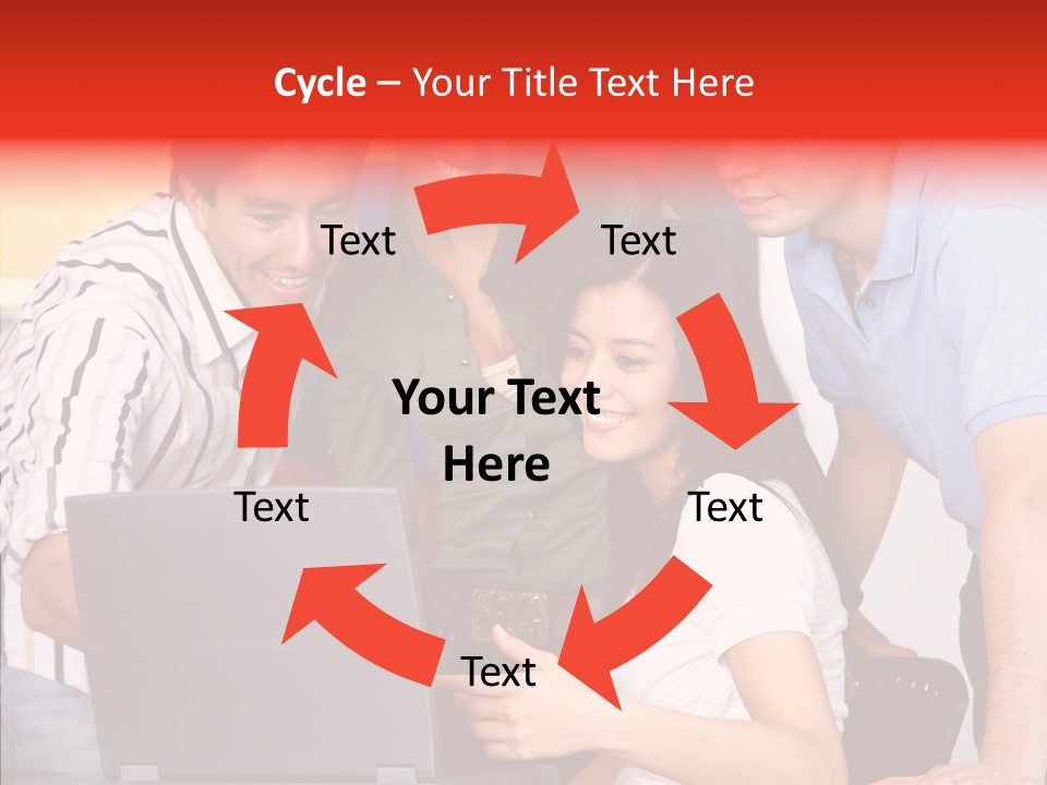 Communication Humorou Management PowerPoint Template