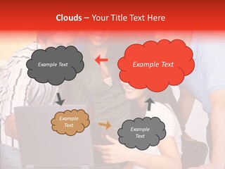 Communication Humorou Management PowerPoint Template