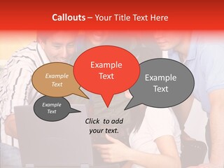 Communication Humorou Management PowerPoint Template