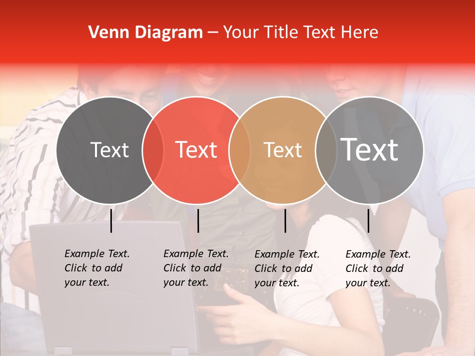 Communication Humorou Management PowerPoint Template