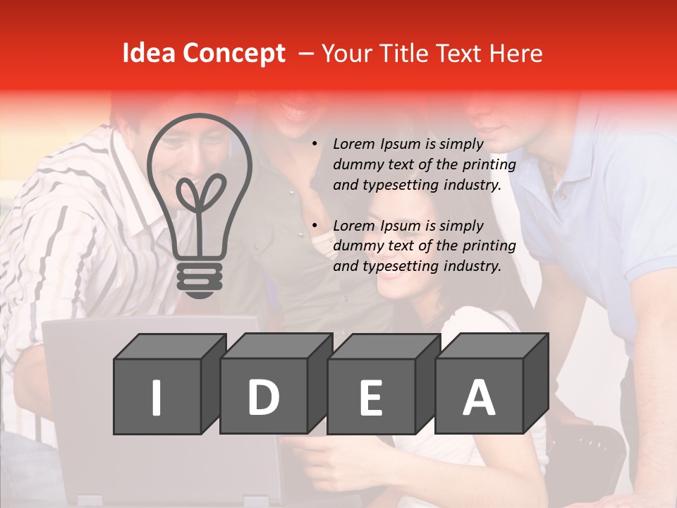Communication Humorou Management PowerPoint Template