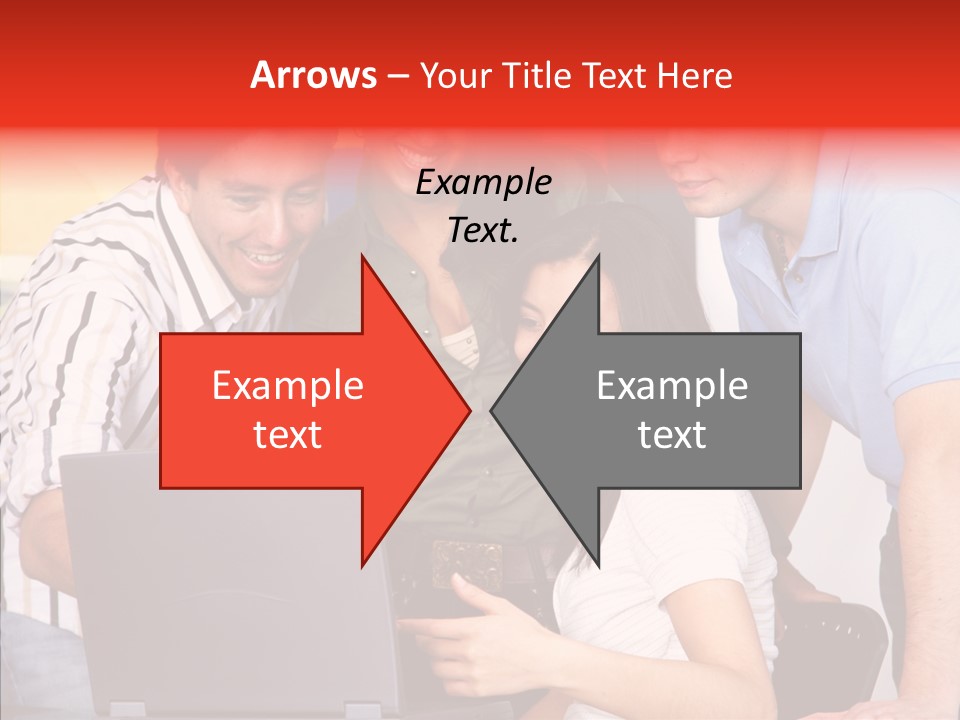 Communication Humorou Management PowerPoint Template