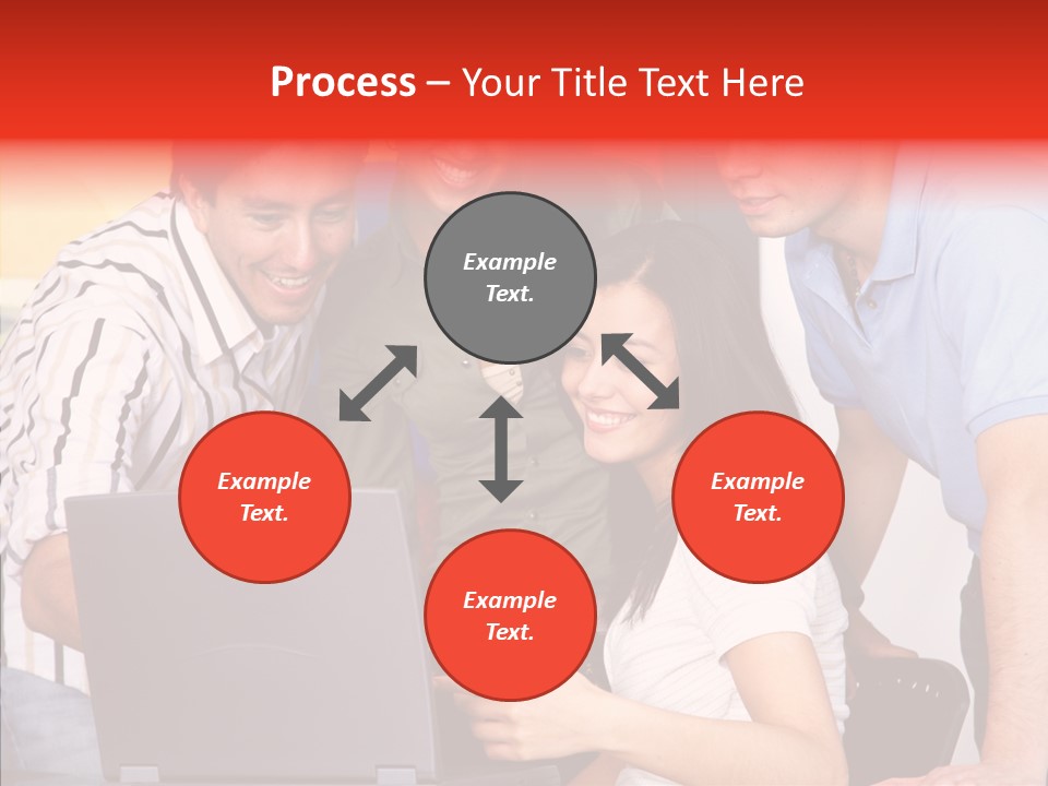 Communication Humorou Management PowerPoint Template