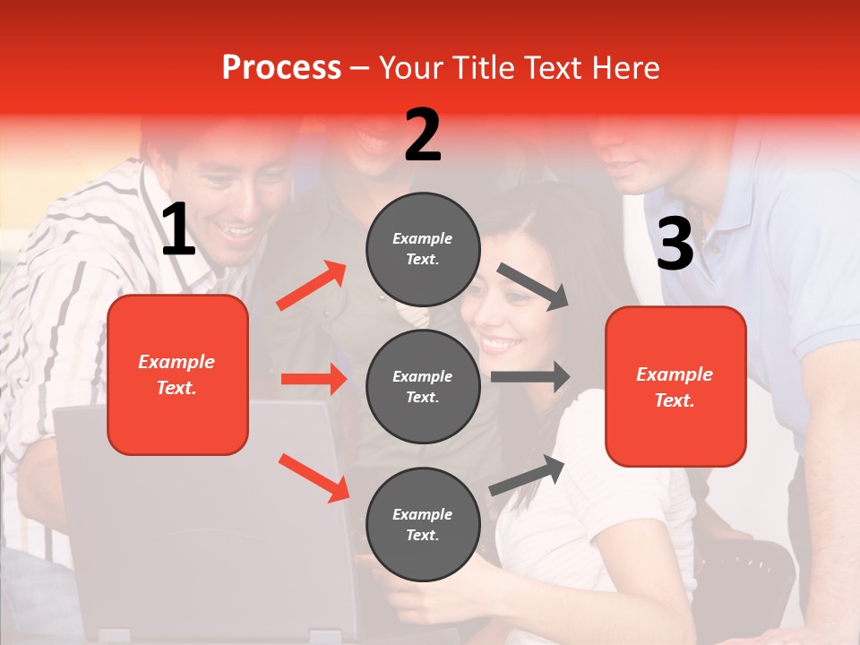 Communication Humorou Management PowerPoint Template