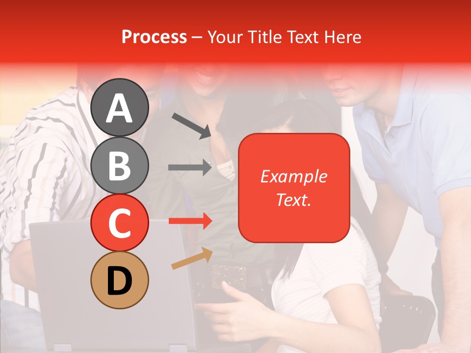 Communication Humorou Management PowerPoint Template