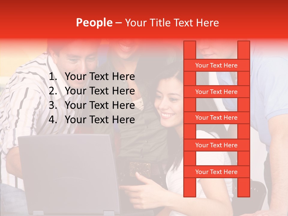 Communication Humorou Management PowerPoint Template