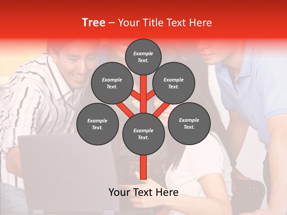Communication Humorou Management PowerPoint Template