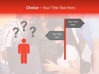 Communication Humorou Management PowerPoint Template