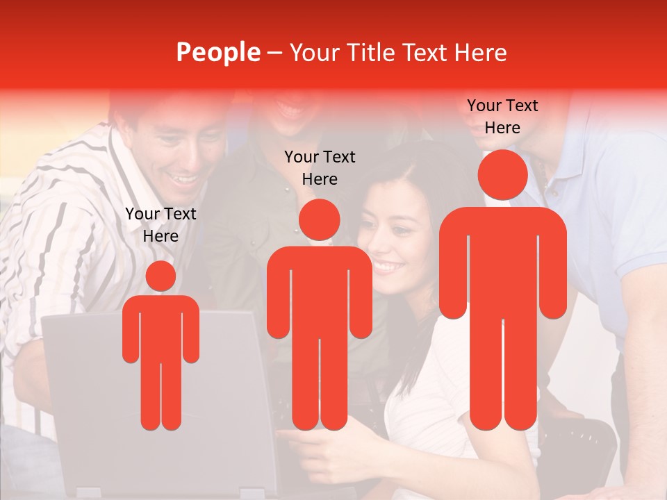 Communication Humorou Management PowerPoint Template
