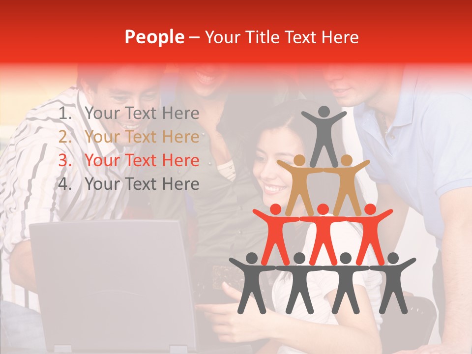 Communication Humorou Management PowerPoint Template