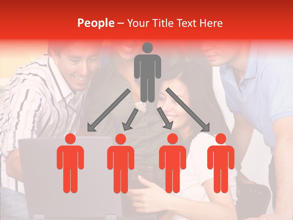 Communication Humorou Management PowerPoint Template