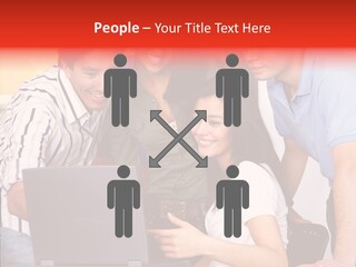 Communication Humorou Management PowerPoint Template