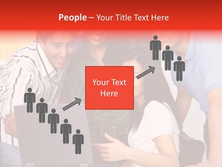 Communication Humorou Management PowerPoint Template