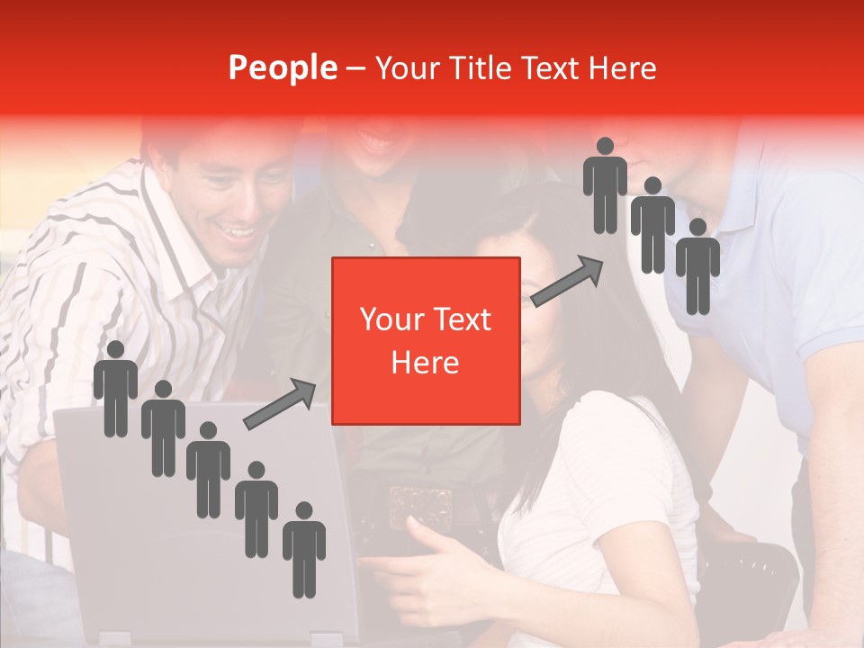 Communication Humorou Management PowerPoint Template