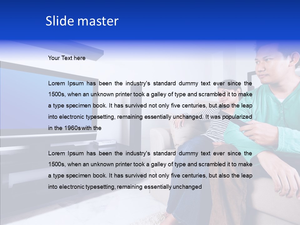 Toon Humorou People PowerPoint Template