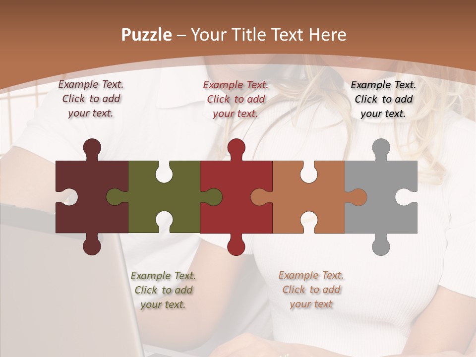 Per On Figure Table PowerPoint Template