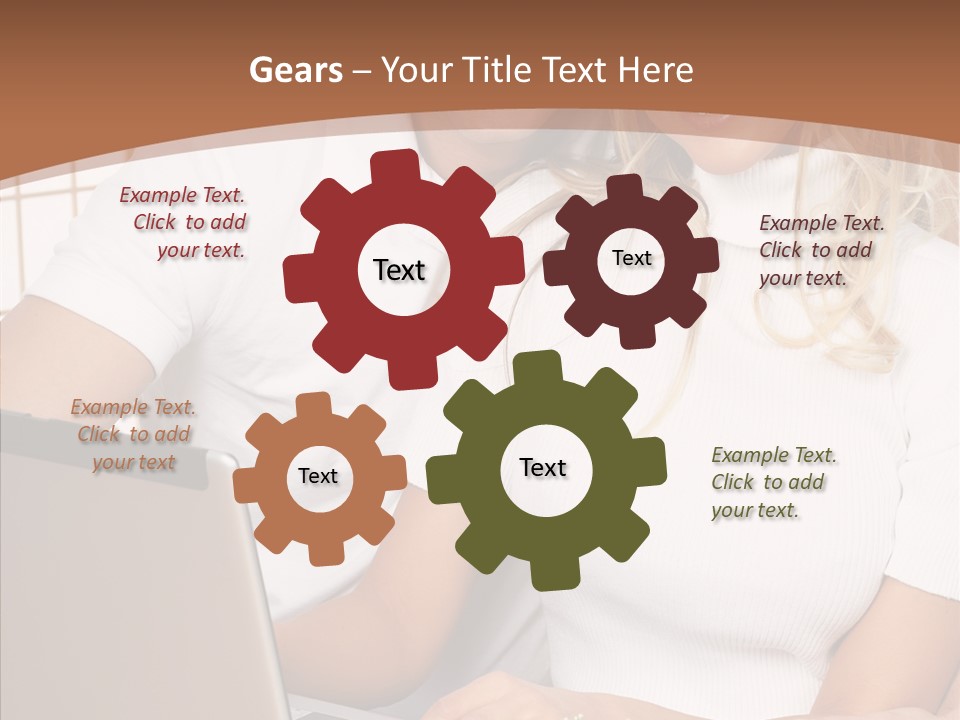 Per On Figure Table PowerPoint Template