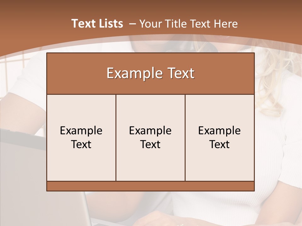 Per On Figure Table PowerPoint Template