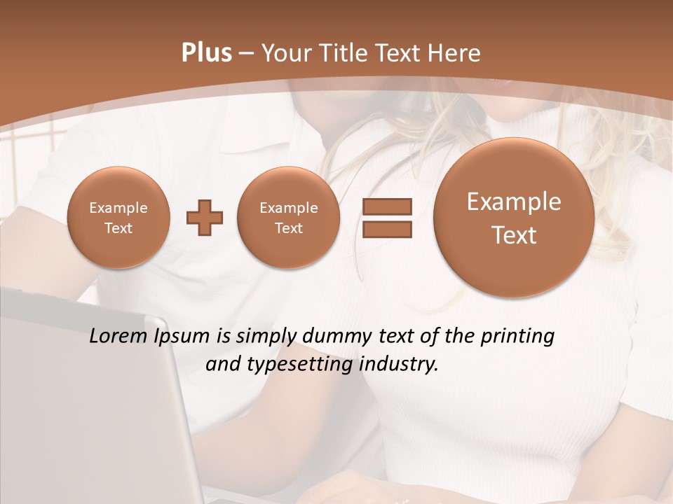 Per On Figure Table PowerPoint Template