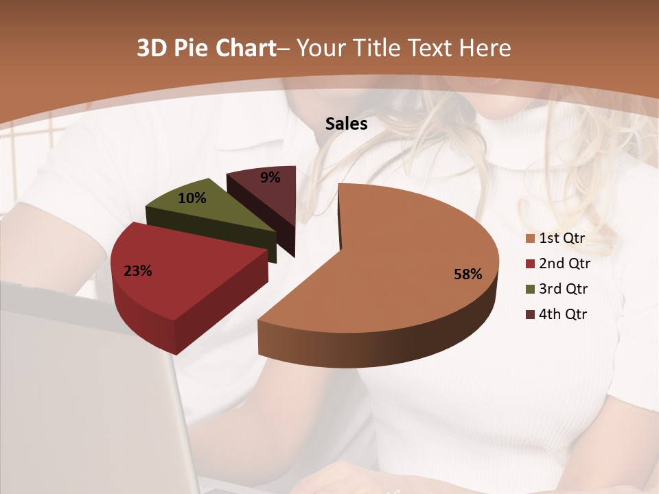 Per On Figure Table PowerPoint Template