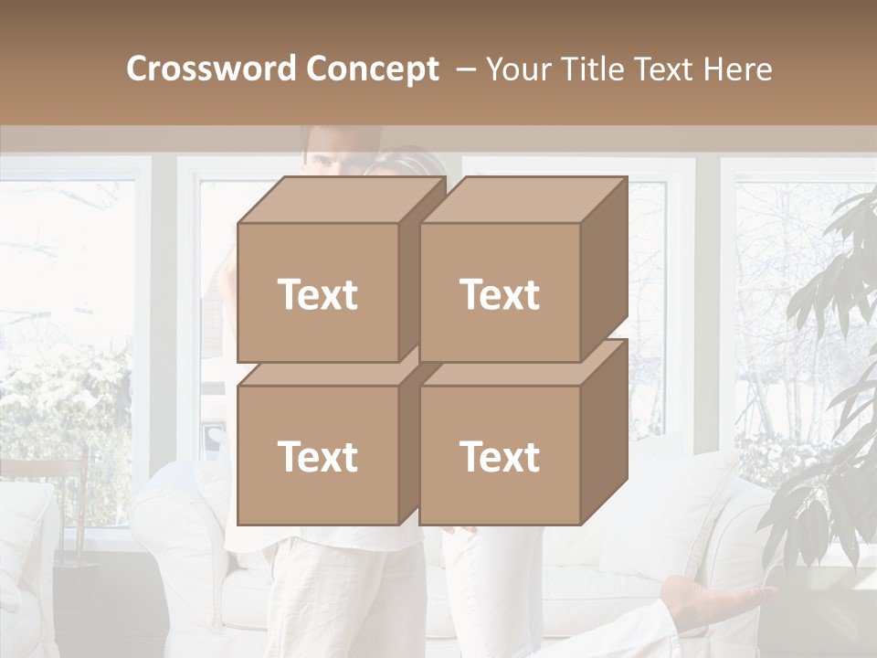 Per On Together Toon PowerPoint Template