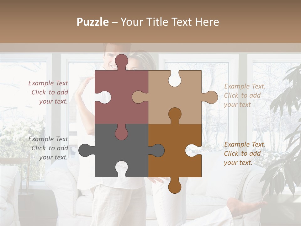 Per On Together Toon PowerPoint Template