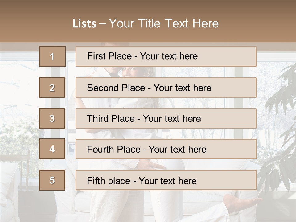 Per On Together Toon PowerPoint Template