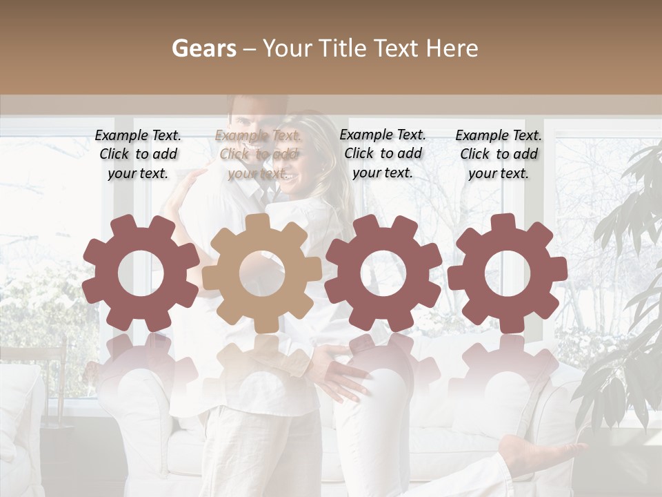 Per On Together Toon PowerPoint Template