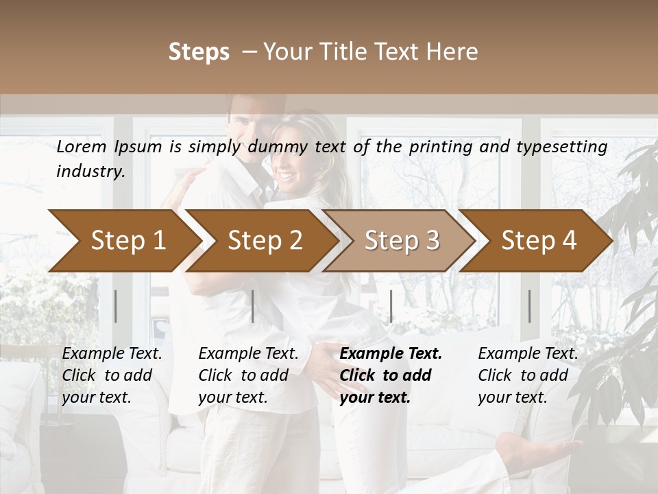 Per On Together Toon PowerPoint Template