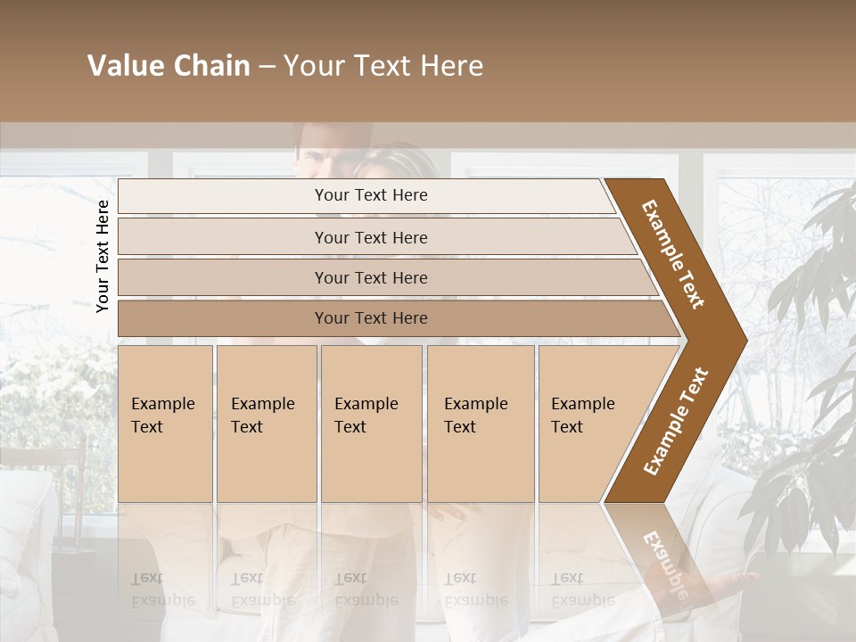 Per On Together Toon PowerPoint Template