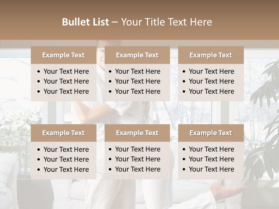 Per On Together Toon PowerPoint Template