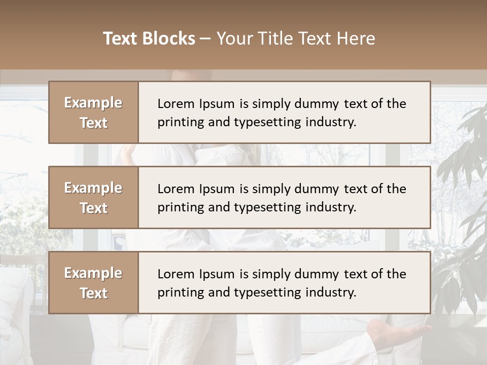 Per On Together Toon PowerPoint Template