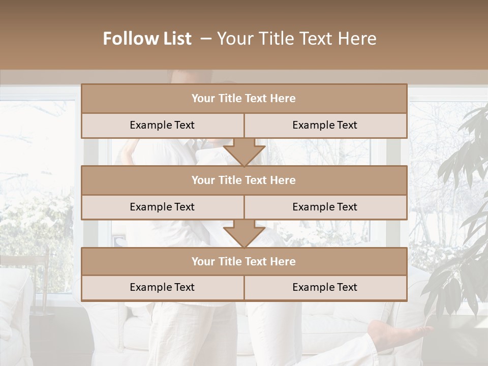 Per On Together Toon PowerPoint Template