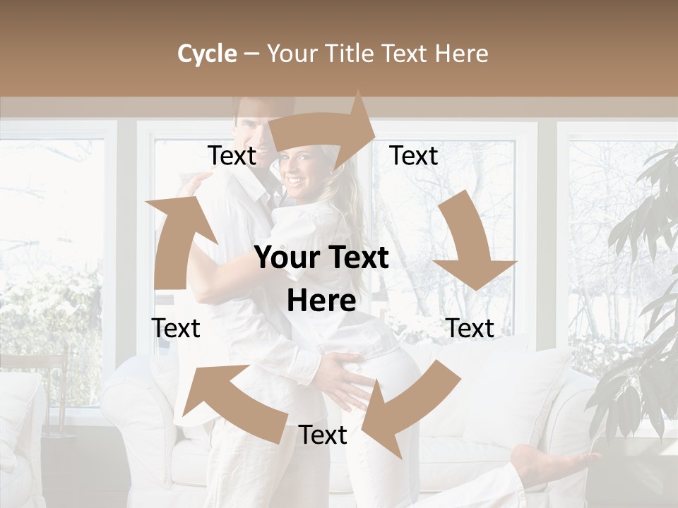 Per On Together Toon PowerPoint Template