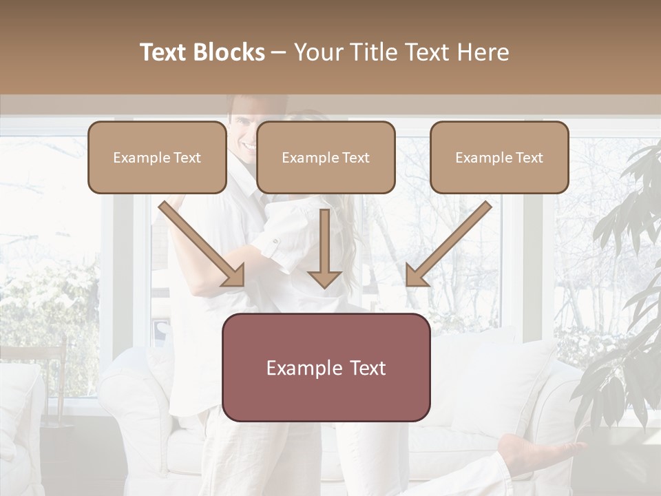 Per On Together Toon PowerPoint Template