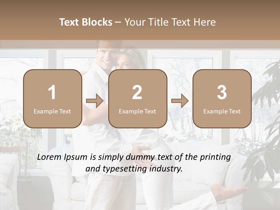 Per On Together Toon PowerPoint Template