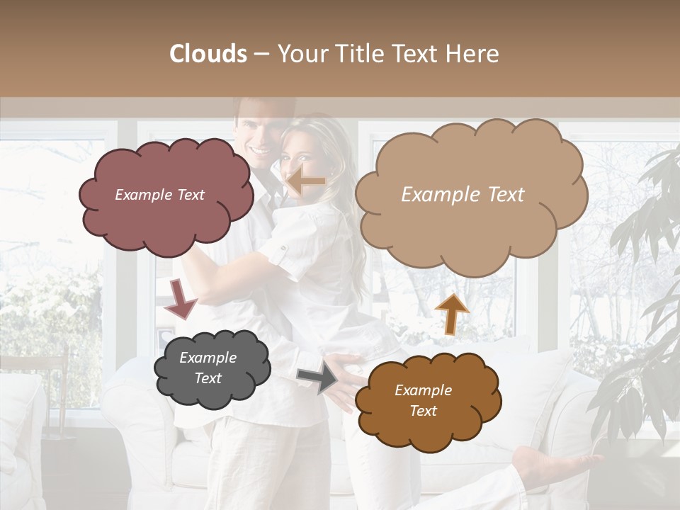 Per On Together Toon PowerPoint Template