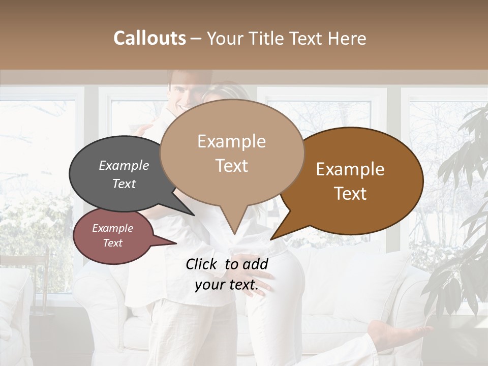 Per On Together Toon PowerPoint Template