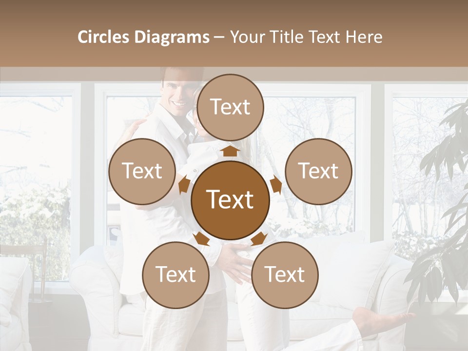 Per On Together Toon PowerPoint Template