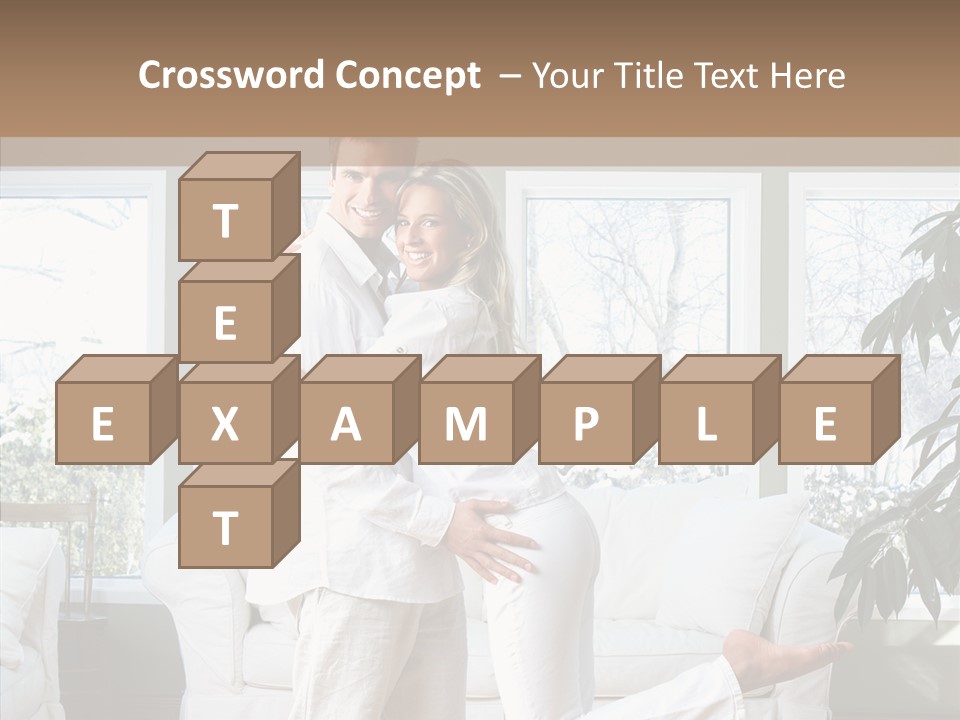 Per On Together Toon PowerPoint Template