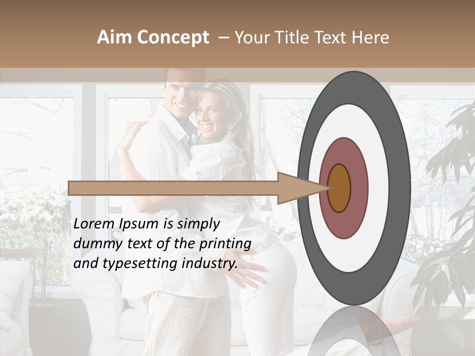 Per On Together Toon PowerPoint Template