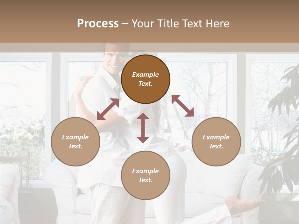 Per On Together Toon PowerPoint Template