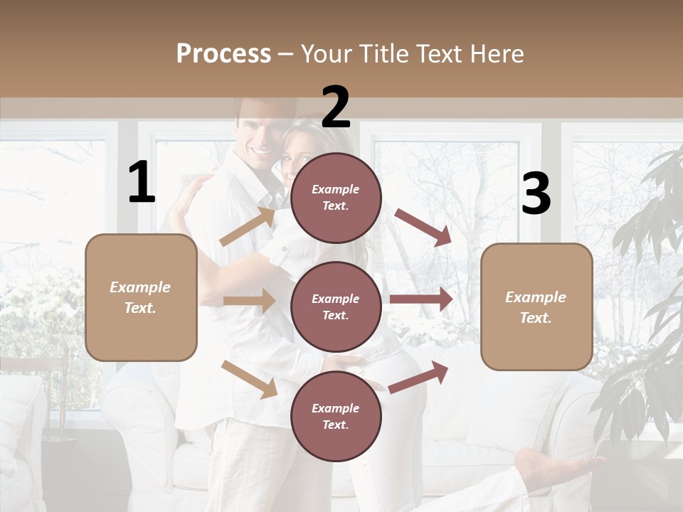 Per On Together Toon PowerPoint Template