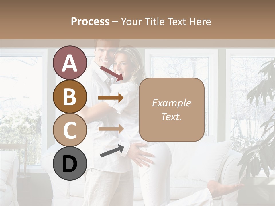 Per On Together Toon PowerPoint Template
