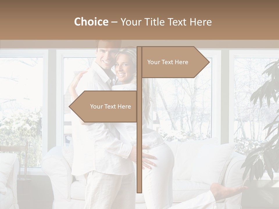 Per On Together Toon PowerPoint Template