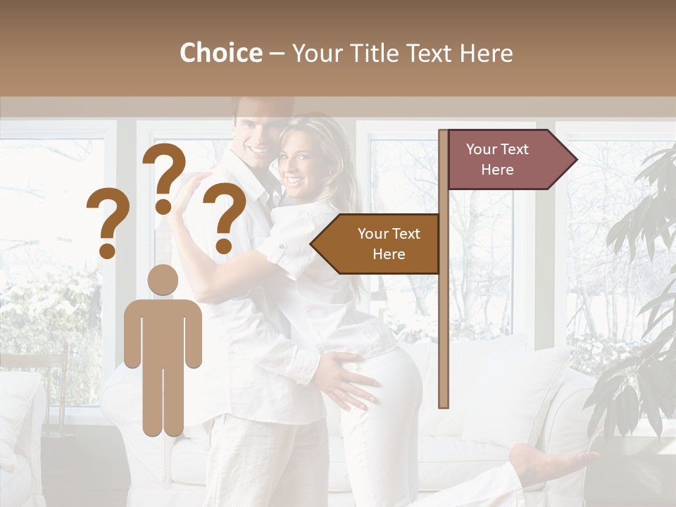 Per On Together Toon PowerPoint Template