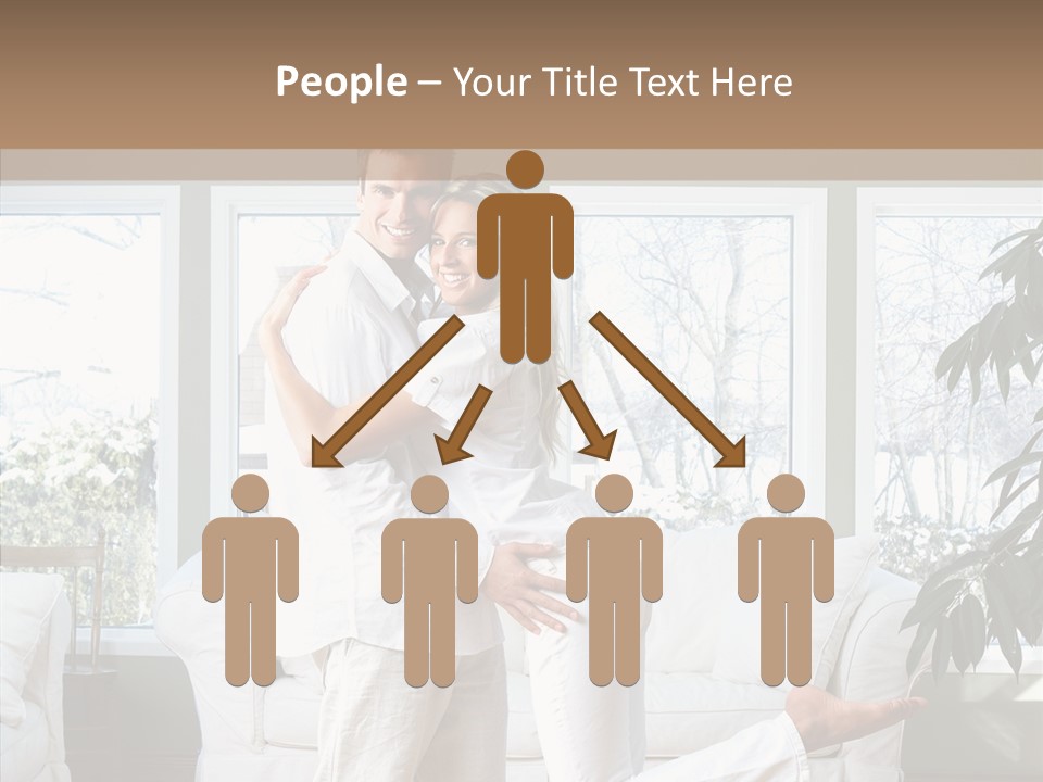 Per On Together Toon PowerPoint Template