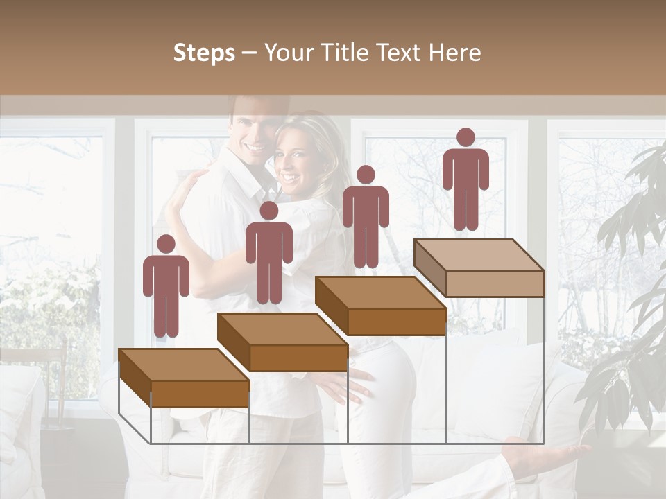 Per On Together Toon PowerPoint Template