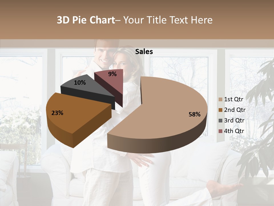 Per On Together Toon PowerPoint Template